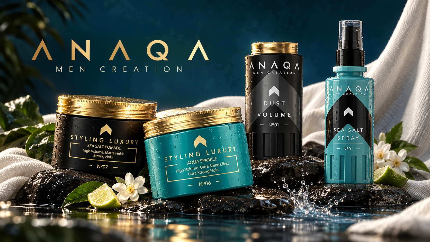 ANAQA Men Creation professzionális hajformázó termékek