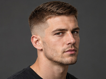 Crew cut – stílusillusztráció