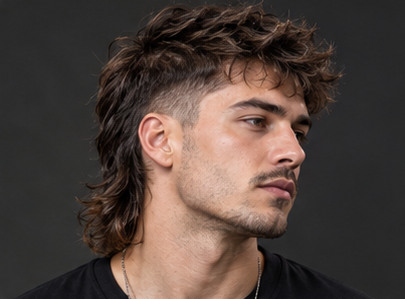 Modern mullet – stílusillusztráció