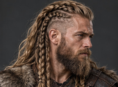 Viking haj – stílusillusztráció